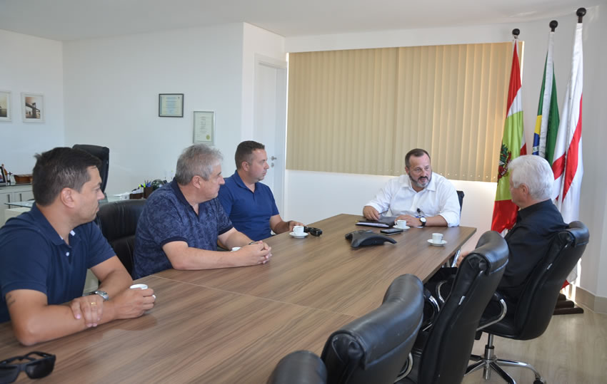 Visita - Prefeito de Curitibanos