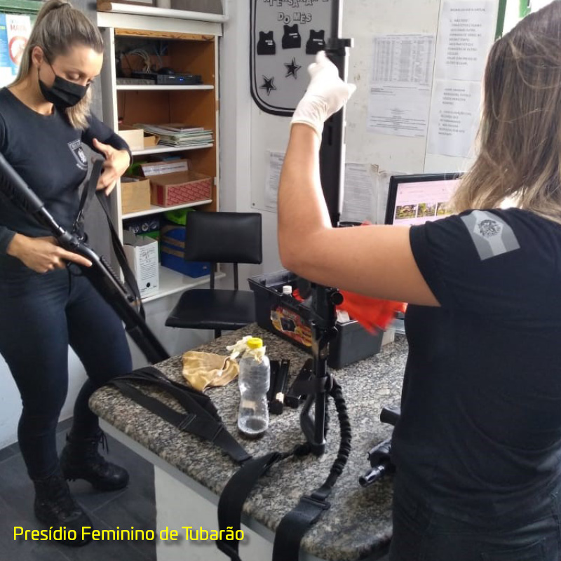 Presídio Feminino de Tubarão DIA D