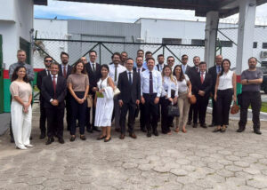 Magistrados visitam o CASE de São José