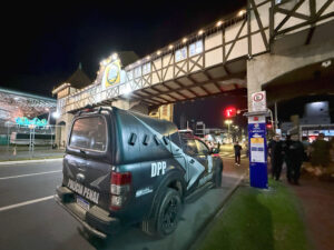 Polícia Penal reforça segurança da Oktoberfest Blumenau com base operacional dentro do parque